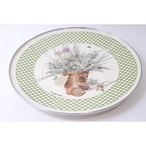Marjolein Bastin Fresh Herbs Collectible Plate, Decorative ~ 241111-DIM E-2